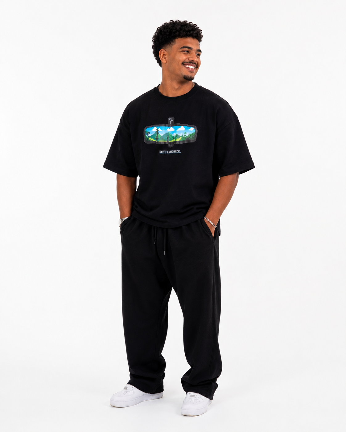 Box Fit T-Shirt – Black