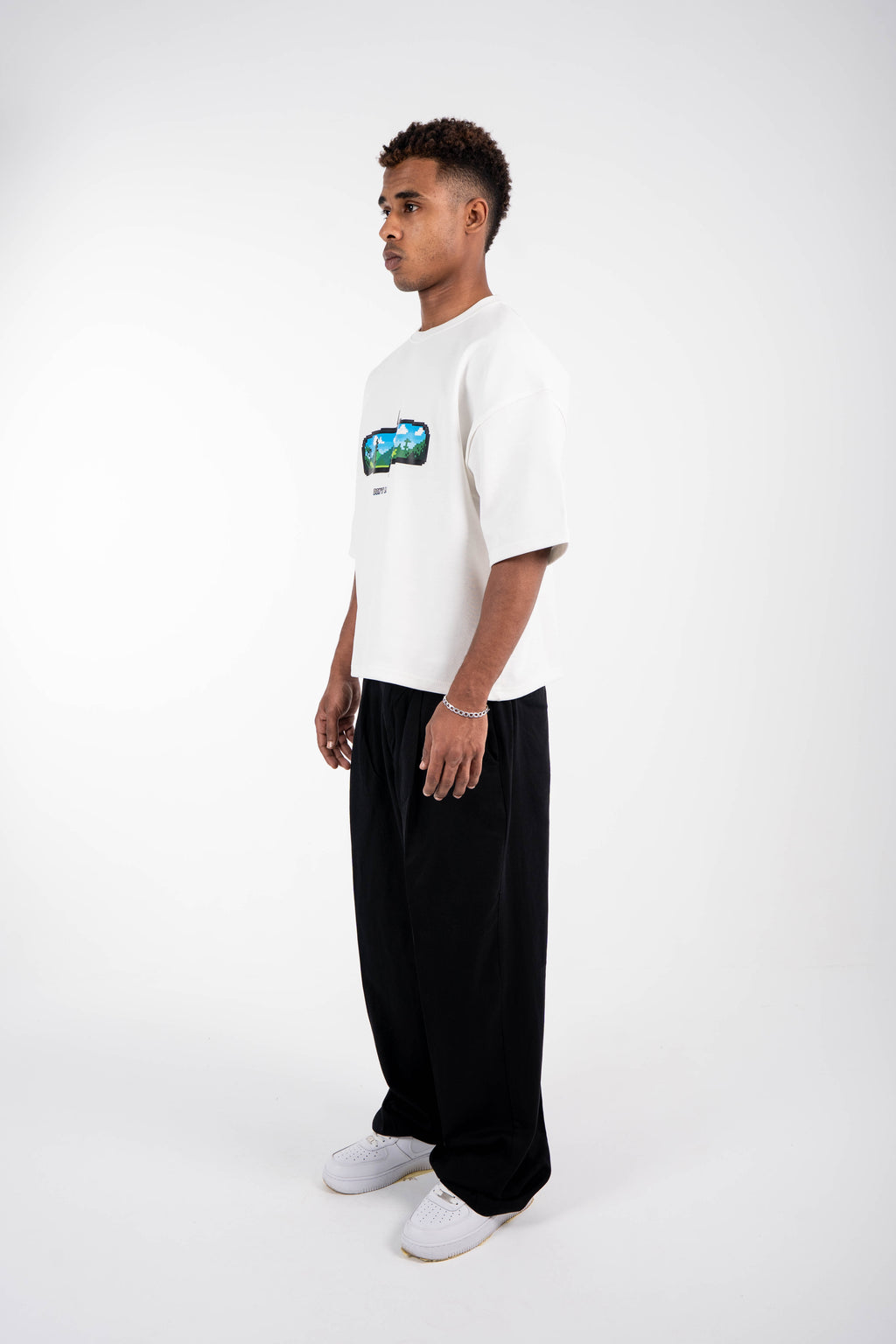 Box Fit T-Shirt – White