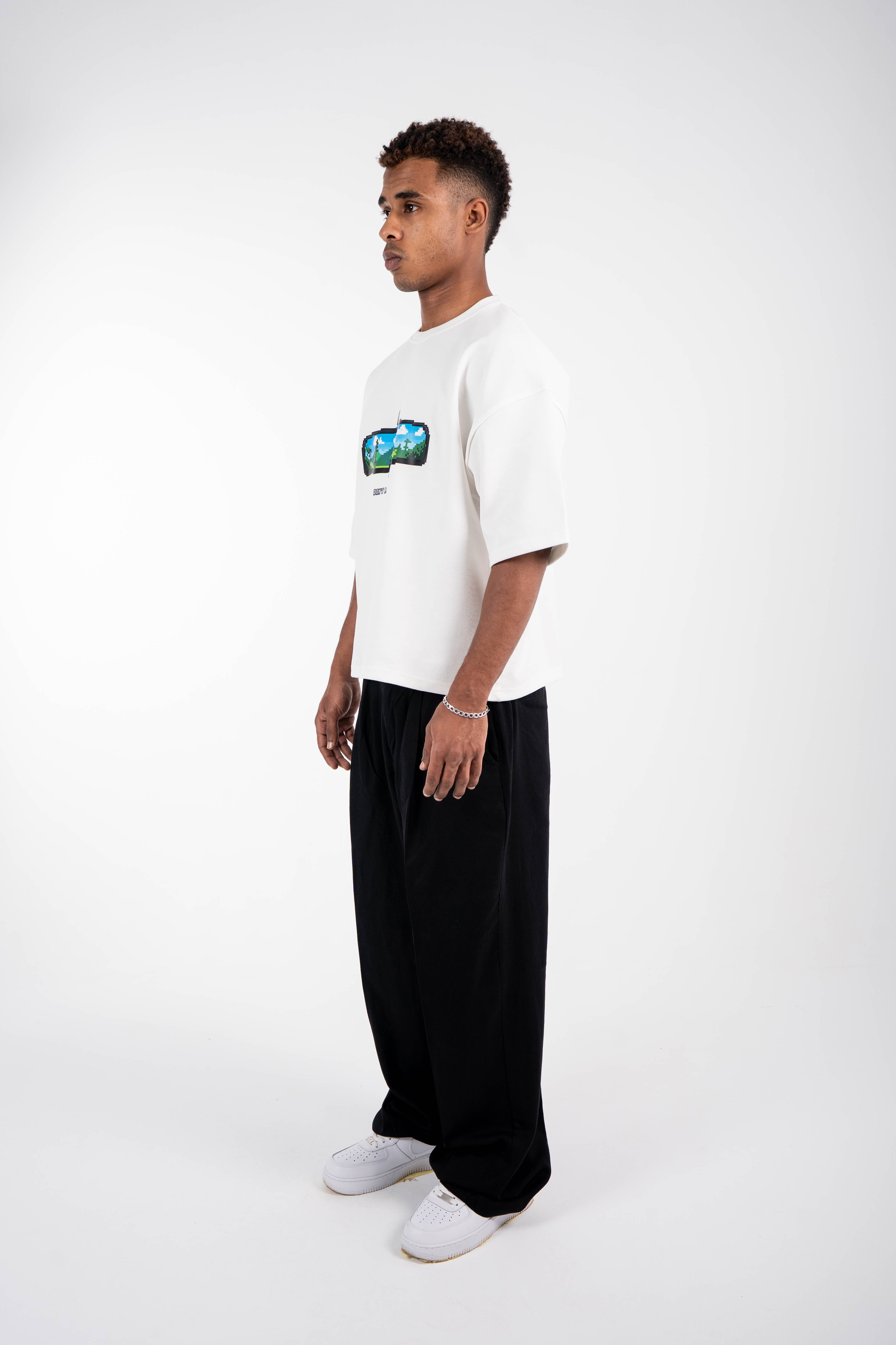 Box Fit T-Shirt – White