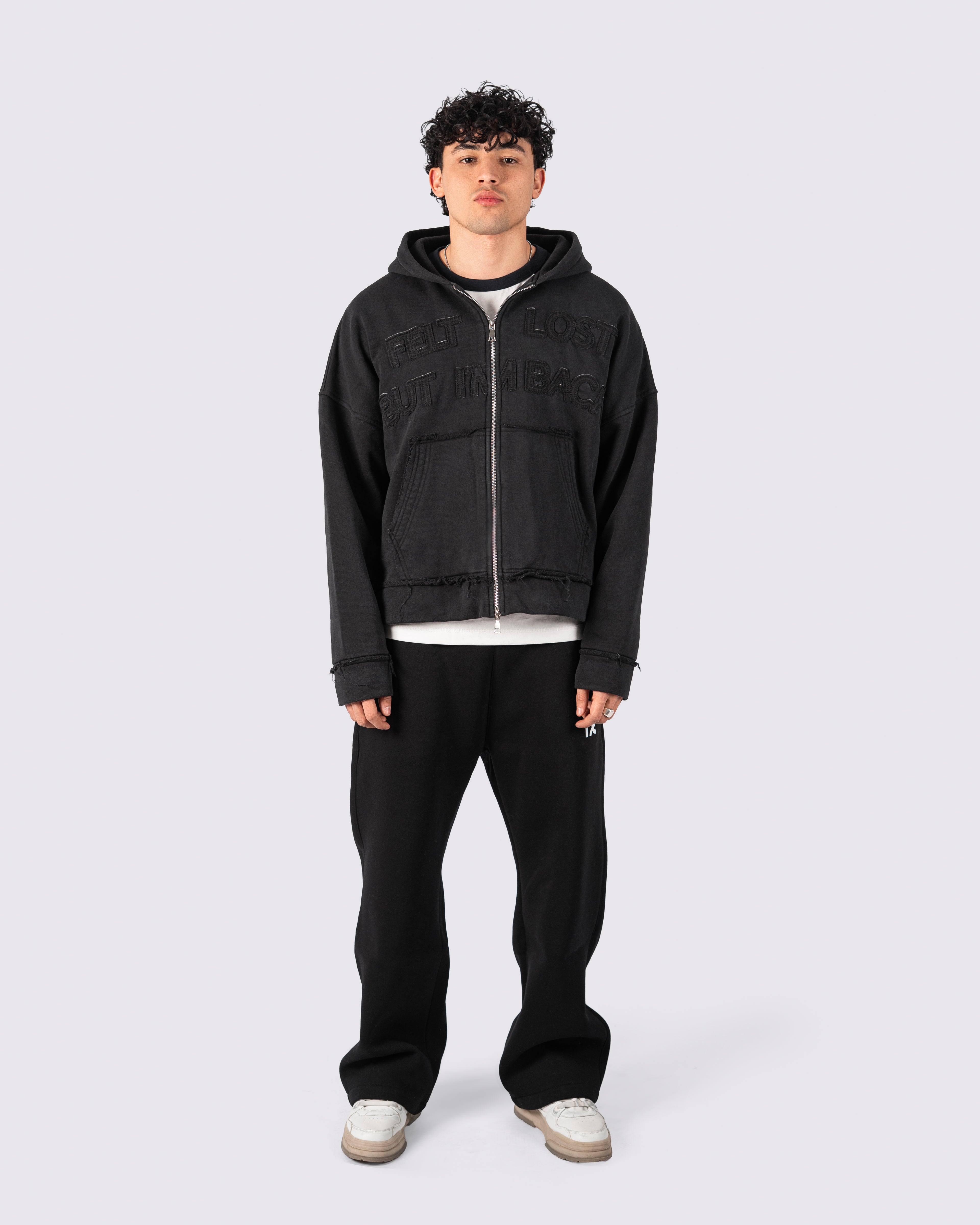 RADX Zip Hoodie "Felt Lost But I'm Back"