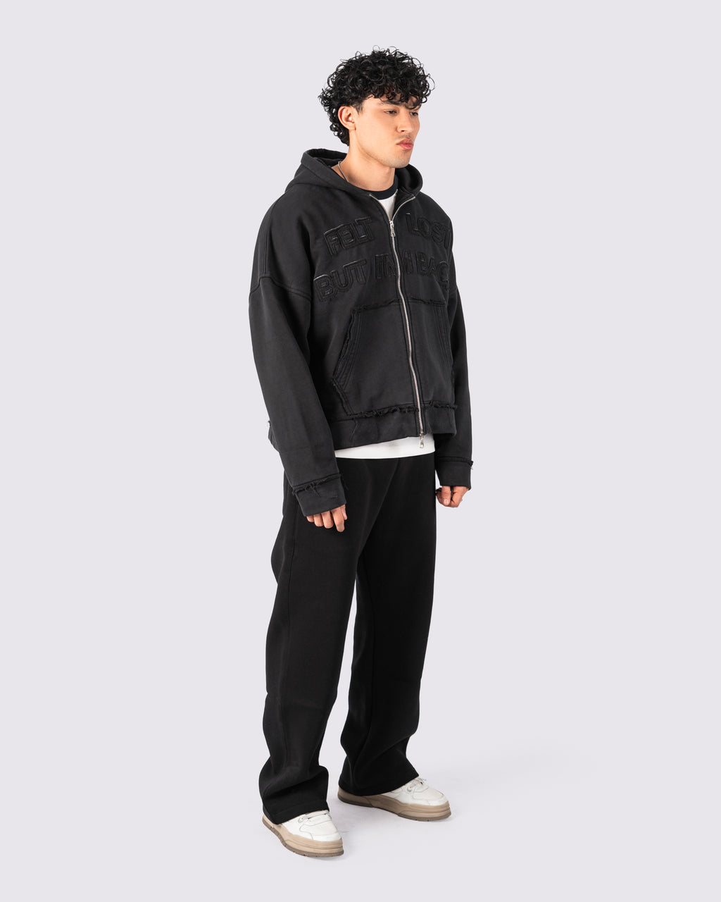 RADX Zip Hoodie "Felt Lost But I'm Back"