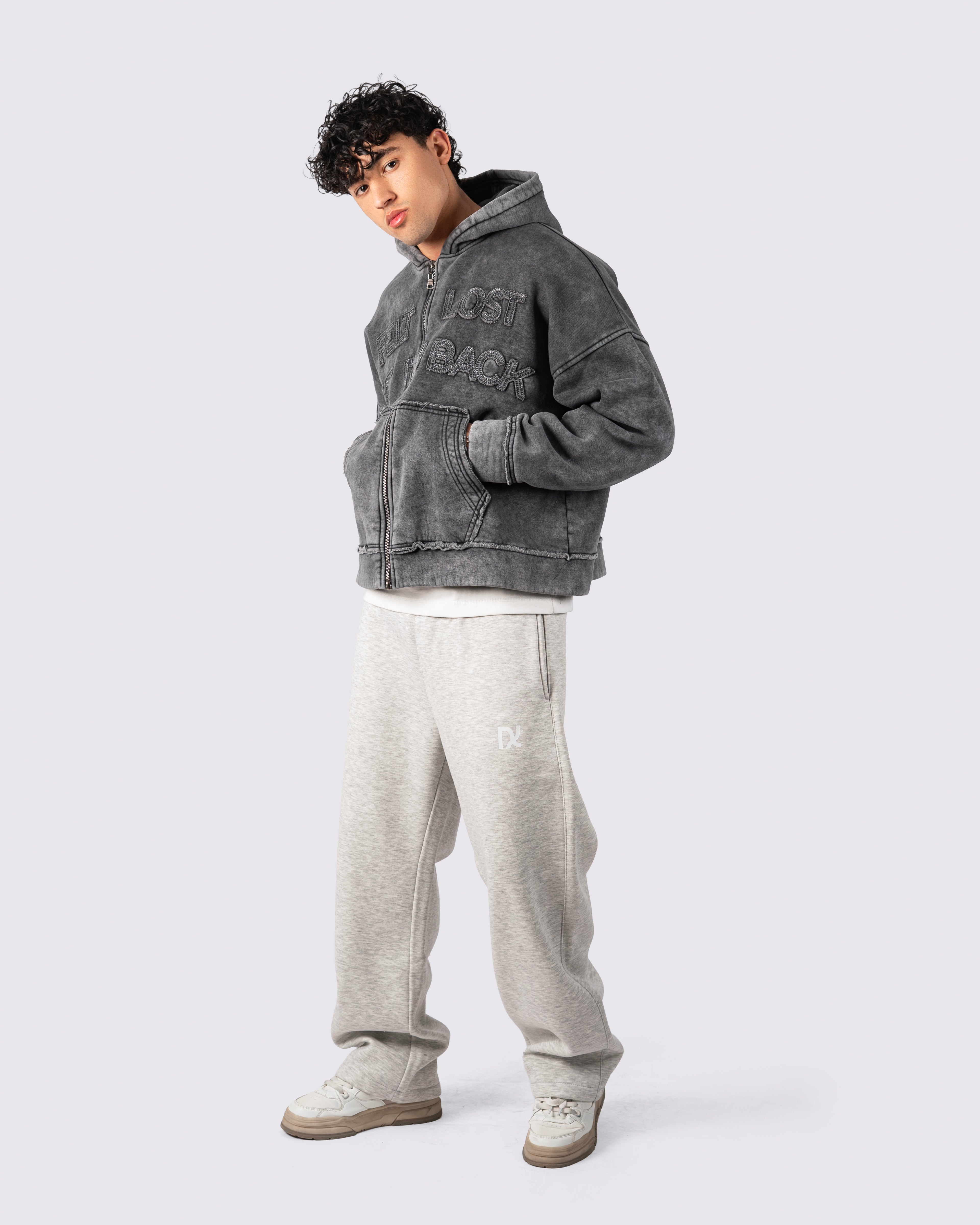 RADX Zip Hoodie "Felt Lost But I'm Back"