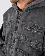 RADX Zip Hoodie "Felt Lost But I'm Back"