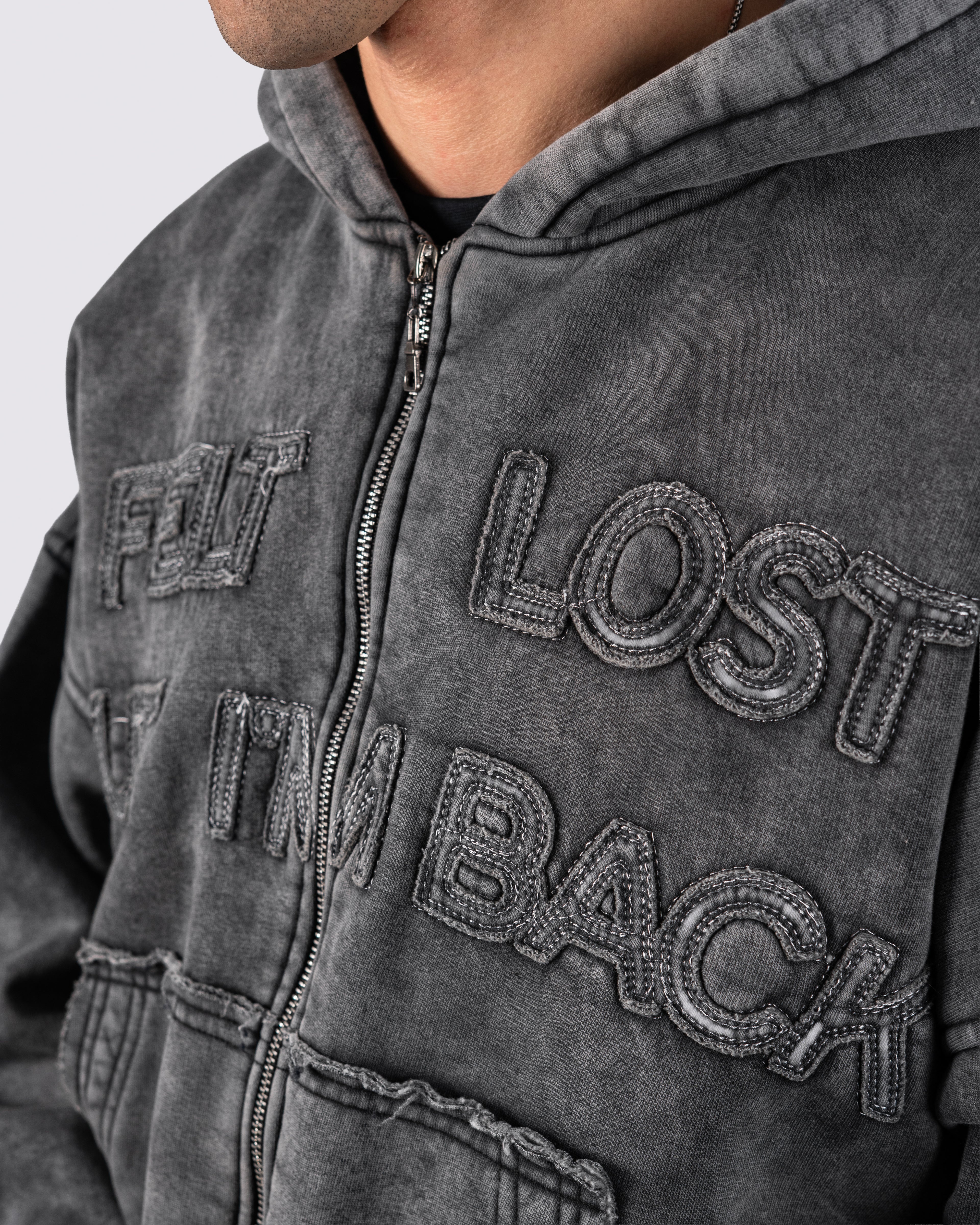 RADX Zip Hoodie "Felt Lost But I'm Back"