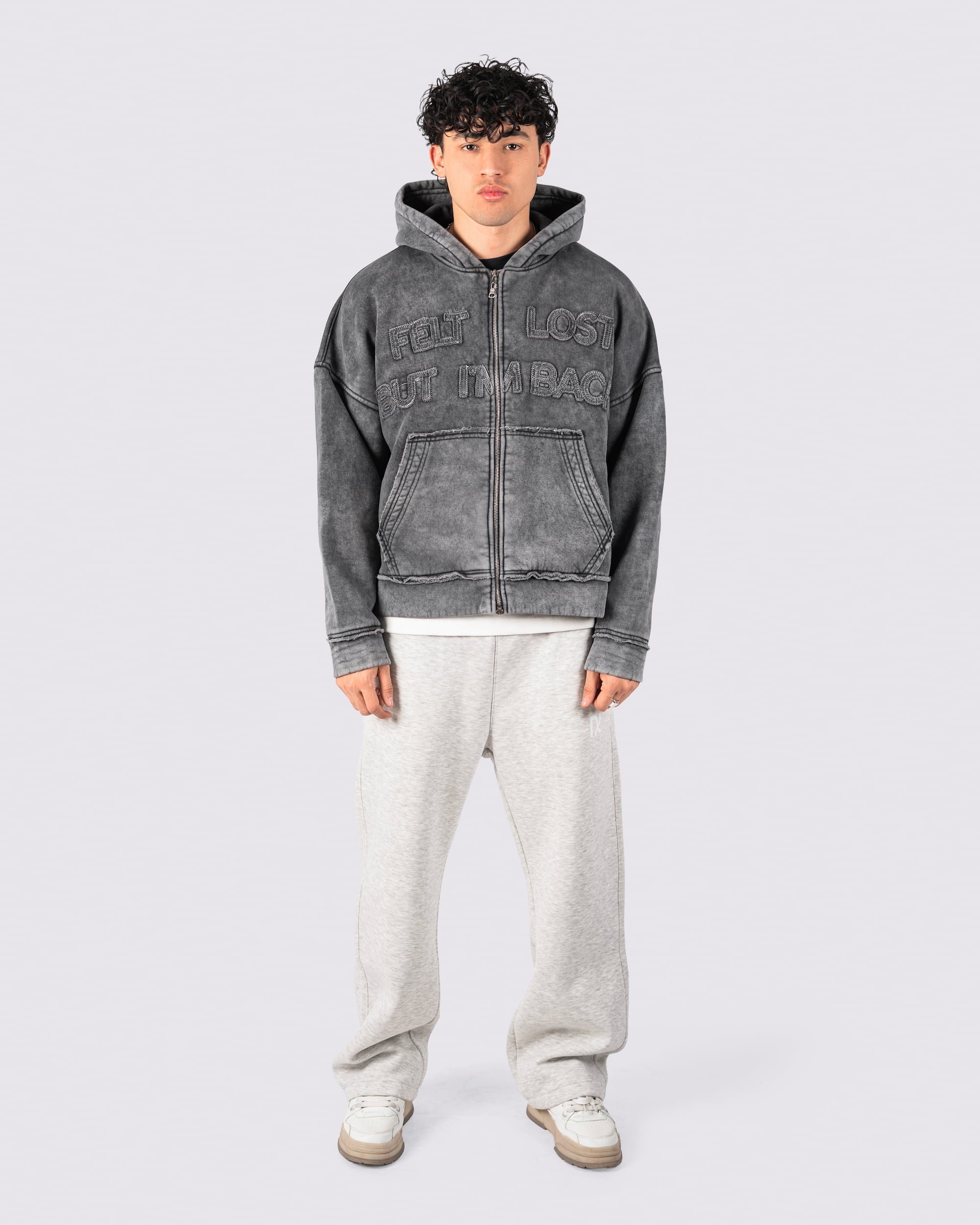 RADX Zip Hoodie "Felt Lost But I'm Back"